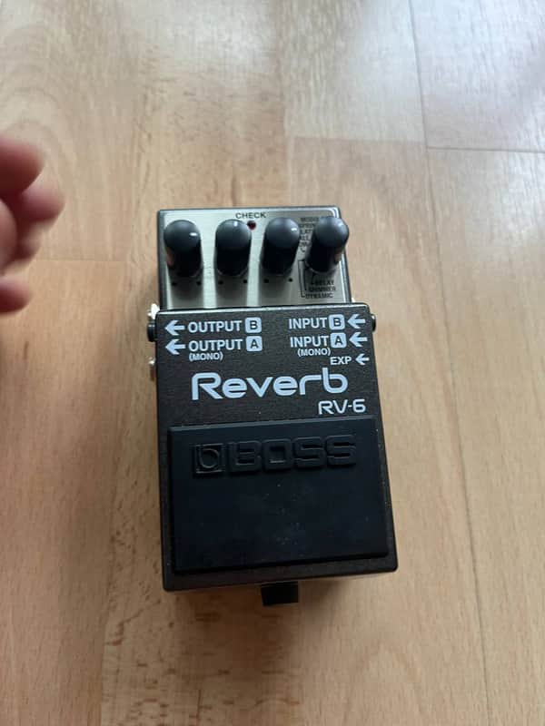 Boss RV-6 Reverb 2015 - Present - Silver image 1