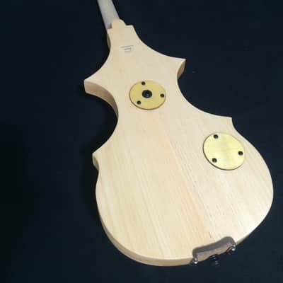 leigh violin. 4/4 solid body electric with frets image 2