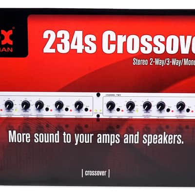 DBX 234S Stereo 2/3 Way/Mono 4-Way Professional Crossover, Rack Mount, 2 Channel image 6