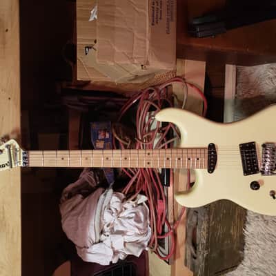 Left Handed Kramer Baretta 82 Vintage White image 1