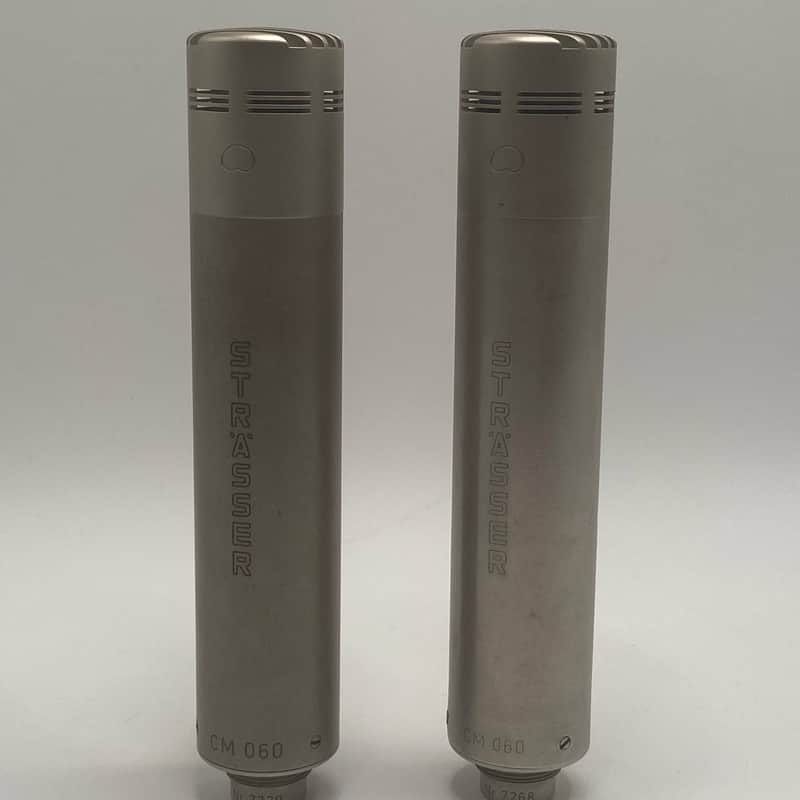 REFURBISHED /ORIGINAL STATE Strässer branded Schoeps CM 060 LATE 1950S - STEREO PAIR AND 2X POWER SUPPLY UNITS image 1