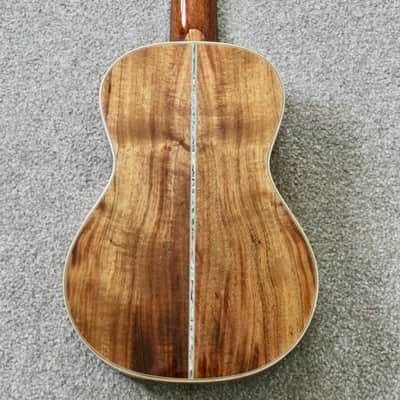 Big Island Ukulele Co Solid Golden Koa Concert Ukulele KX-CTG  W/ Carrying Case image 4