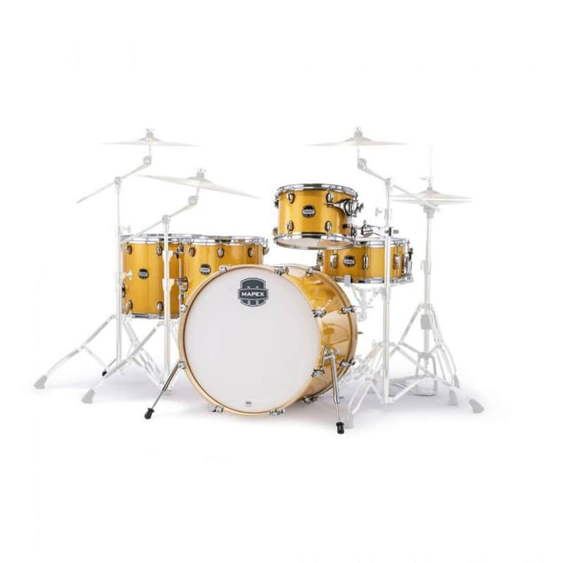 Mapex Mars Birch Series Crossover Shell Pack-Sunflower Sparkle image 1