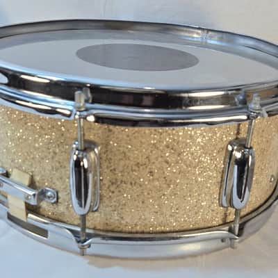 Crown MIJ Snare Drum 60s-70s - Silver Sparkle image 8