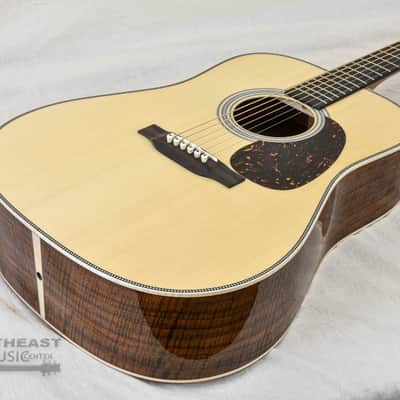 C.F. Martin Custom Shop Dreadnought Carpathian Spruce w/ Bastogne Walnut Back & Sides image 9
