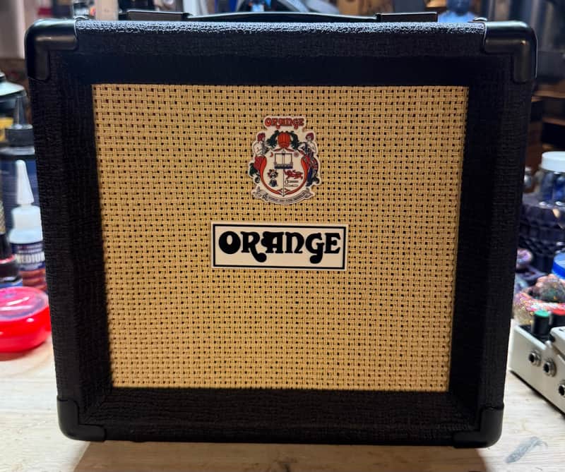 Orange PPC108 Black 1x8" w/Jensen MOD 20 watt speaker image 1
