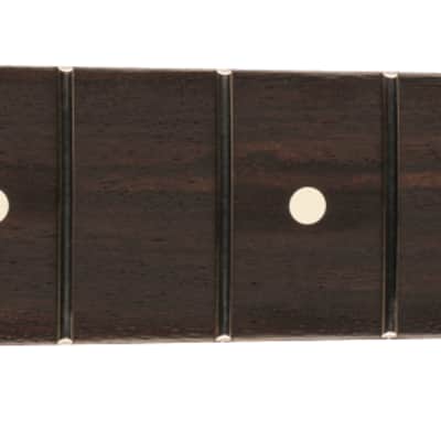 Fender Satin Roasted Maple Fat Telecaster Neck 22 Medium Jumbo Frets 9.5" Rosewood U Shape image 1