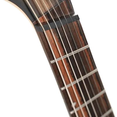 Cort KX507MS-NBB KX Series Pale Moon Ebony Top Mahogany Body Maple & Purple Heart 5-Ply Laminated Neck 7-String Multiscale Electric Guitar image 4