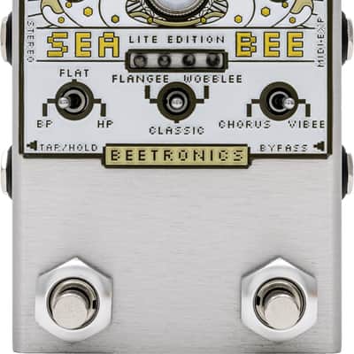 Beetronics FX Seabee Lite Harmochorus Pedal - Cream image 1
