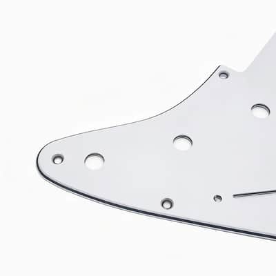 Standard Stratocaster SSS Electric Guitar Pickguard Start Pickguard Scratch Plate for Fender USA/Mexican Model Style 11-Hole (White 3-Ply) image 2