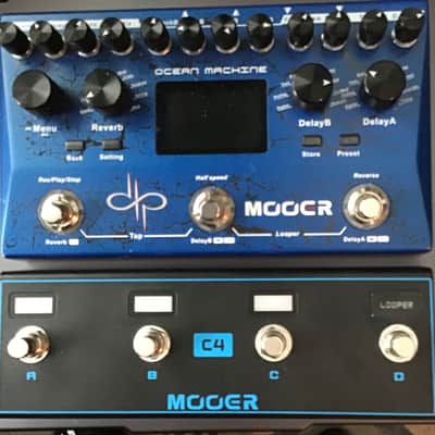 Mooer Ocean Machine 2010s - Blue - plus Air Switch image 1