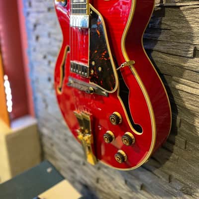 Ibanez GB10SEFM-SRR George Benson Signature 2022 - Present - Sapphire Red image 3