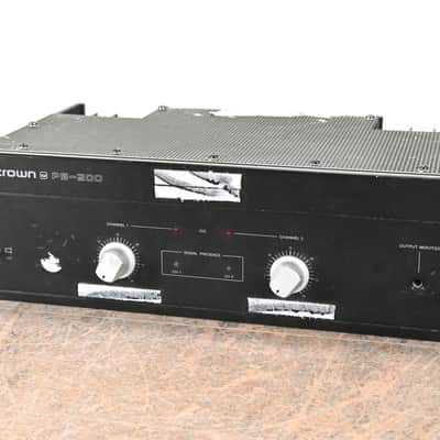 Crown PS-200 2-Channel Power Amplifier | Reverb