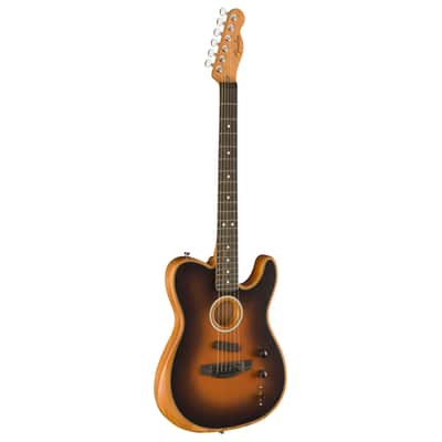 Fender American Acoustasonic Telecaster (Sunburst) - Acoustic Guitar image 3
