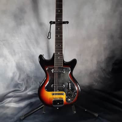 Vintage Imperial Made in Japan Electric Guitar 1970 Tobacco Burst image 1