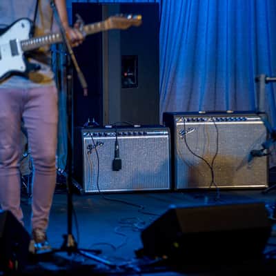 Mint Fender 68 Custom Deluxe Reverb, 22 Watts all Tube Two Channel Guitar Combo Amplifire, W/ Reverb & Vibrato image 10