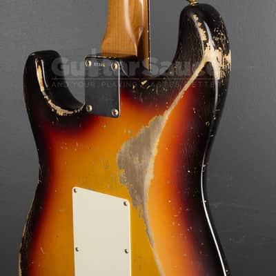 Fender Custom Shop Masterbuilt Greg Fessler 63 Stratocaster Relic  2025 -  3 Tone Sunburst (COD 2143UG) image 16