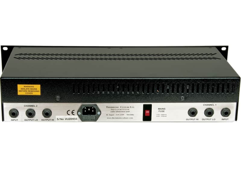 Thermionic Culture Culture Vulture Stereo Valve Distortion Unit image 2