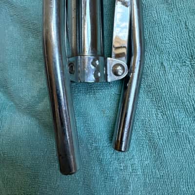 Ludwig Vintage Drum Throne 3 Leg Base Part - Lot #4 70s 80s - Chrome image 9