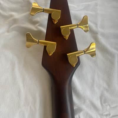 Hohner B Bass- No model number 1970s - Redwood image 4