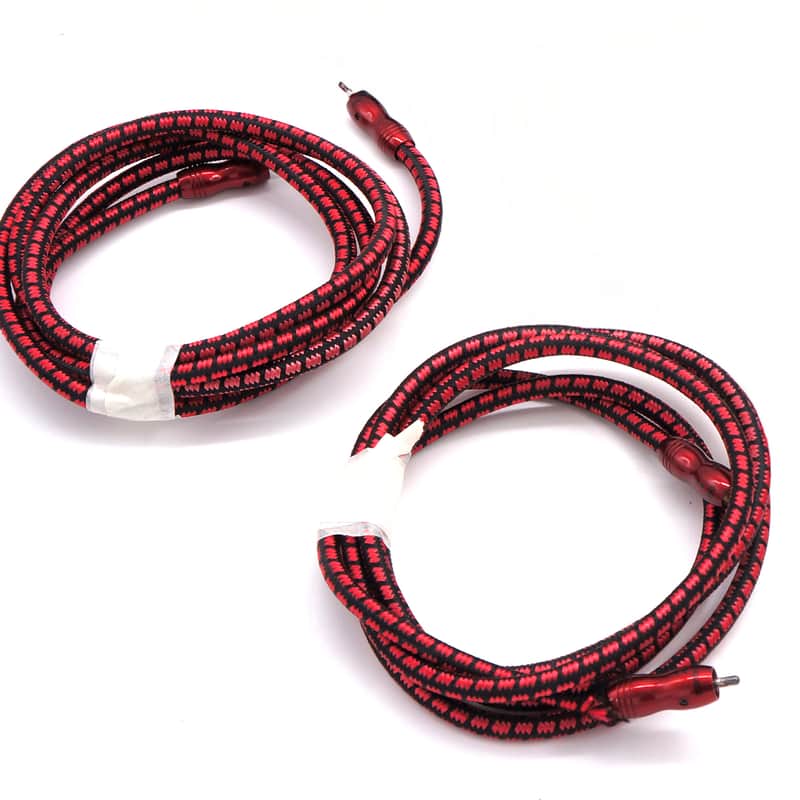 AudioQuest King Cobra Interconnects 2m 2 Cables Red / Black
