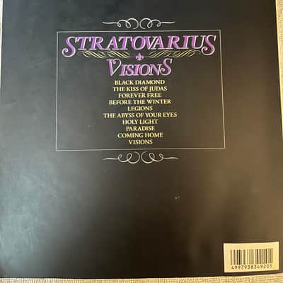 Stratovarius - Visions - Guitar and Bass tab / tablature Book - Japan image 2