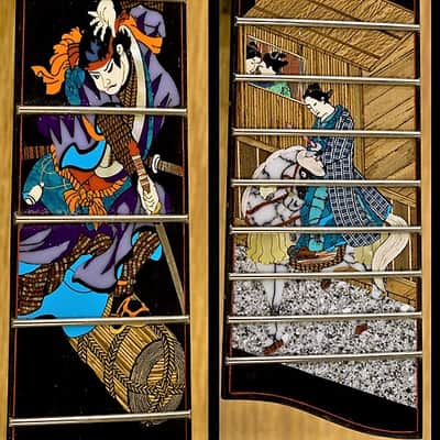 Harvey Leach - The Samurai Art Guitar (pairs with The Geisha listed) image 4