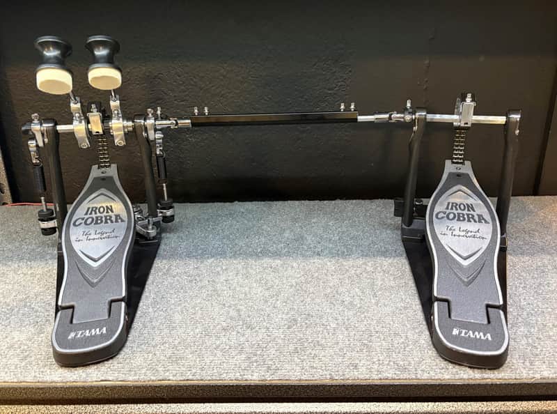 Tama Used Lefty Iron Cobra Power Glide Double Bass Pedal w/ Case image 1