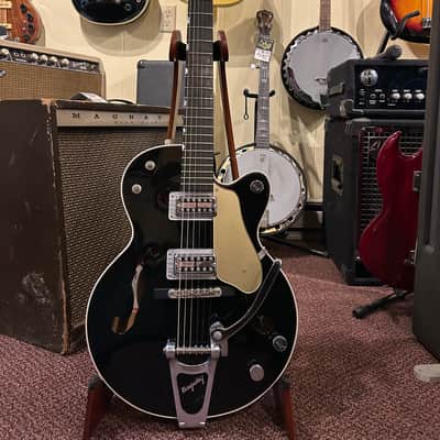 Gretsch G6118T-LTV 130th Anniversary Junior with Bigsby, TV Jones Pickups 2013 - 2017 - 2-Tone Black / Gold Lacquer image 8