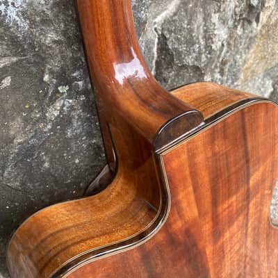 Goodman 16" Archtop 2022 Natural -Rare Koa back,sides and neck and Sitka spruce top. image 9