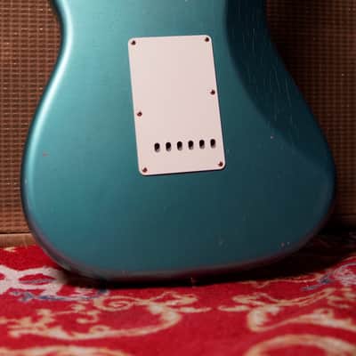 Fender Masterbuilt ’56 Stratocaster Journeyman Relic Yuriy Shishkov 2016 - Faded Green Metallic image 6