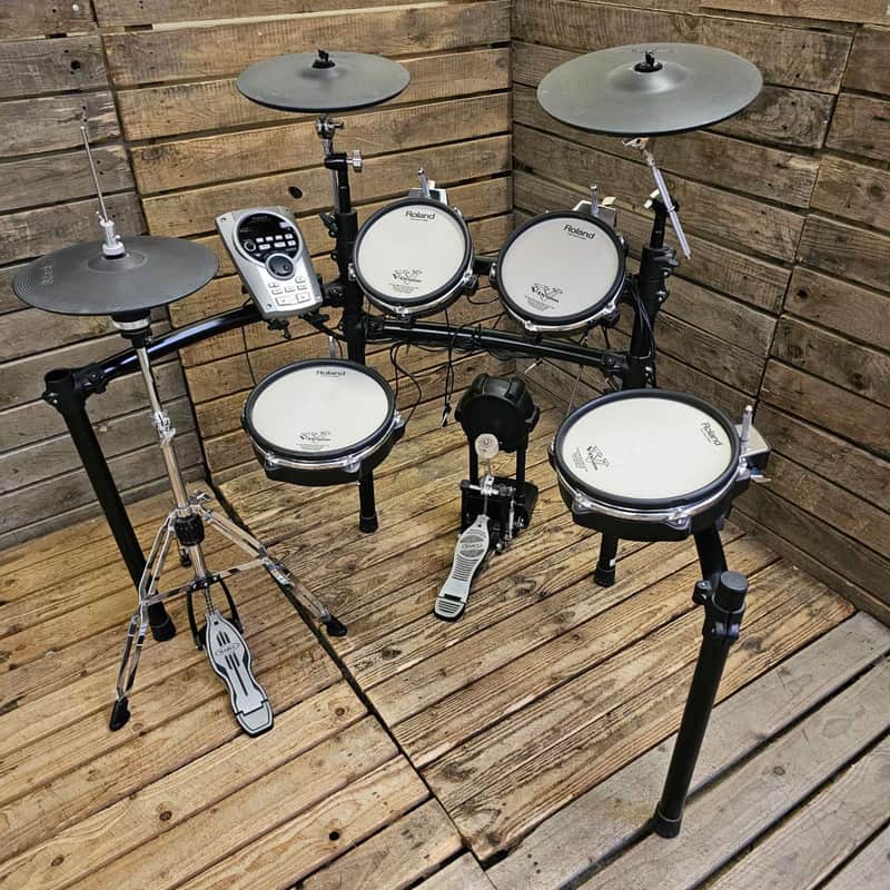 Roland Electronic Mesh Drum Kit TD9KV Upgraded USED! RK9TD260826 image 1