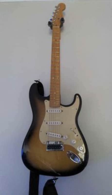 Fender 50th Anniversary American Deluxe Stratocaster Sunburst 2004 image 1