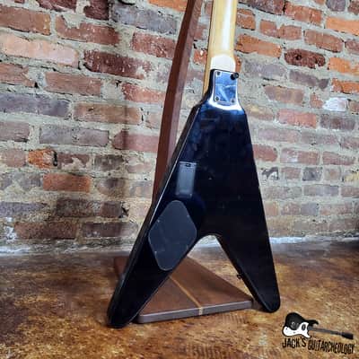 Dean Flying V Bass w/ RARE Buzzsaw Inlays (2000s) image 15