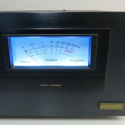 HITACHI HMA-7500 STEREO POWER AMPLIFIER FULLY RECAPPED + LED's PRO SERVICED image 6