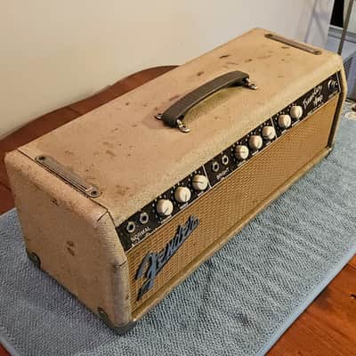 Fender Tremolux 6G9-A 30-Watt Guitar Amp head 1960 - 1963 - Blonde image 3