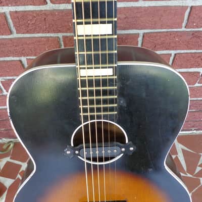 1950's Kay 5160 Baritone Guitar - Electric Acoustic - 000 Sized image 4