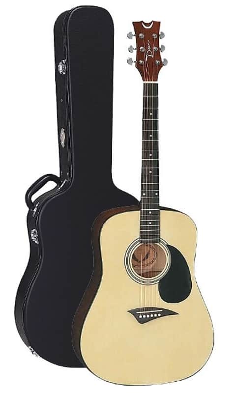 Dean AK48 Tradition Dreadnought Acoustic Guitar with Hardshell Case image 1
