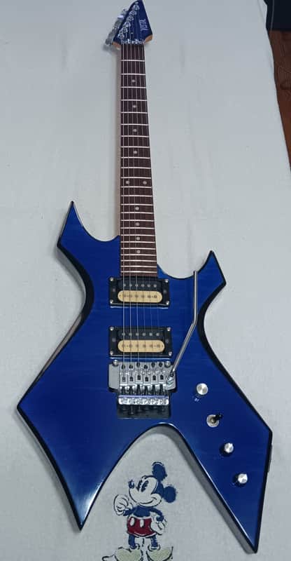 Vista Very Rare Warlock Electric Guitar - Royal Blue/Black