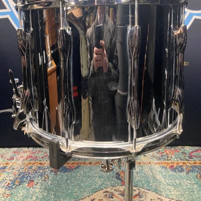 Premier - 12" x 15" Chrome-Over-Wood Marching Snare, 10-lug 1972-1977 image 11