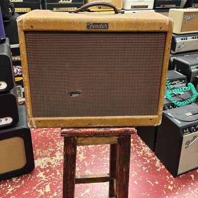 1955 Fender Tremolux 5E9 Narrow Panel Tweed image 1