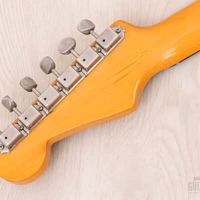 1986 Fender Order Made Yngwie Malmsteen Stratocaster ST62 Yellow White w/ USA Dimarzio DP117, Japan MIJ Fujigen image 5