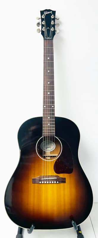 Gibson J-45 Standard Acoustic-Electric Guitar Sunburst w/ Gibson Hardshell Case image 1