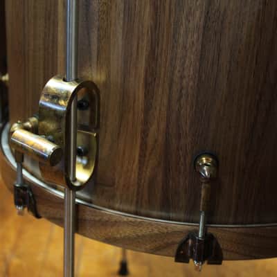 Ebenor Percussion Black Walnut Drum Kit 14x26 16x18 16x16 10x14 image 4