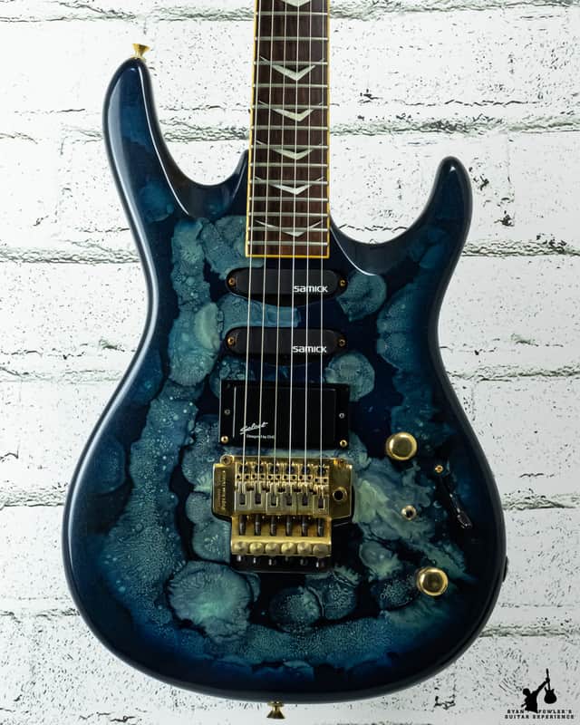 Samick KR-660 Blue Floral | Reverb