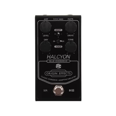 Origin Effects Special Black Edition Halcyon Blue Overdrive Pedal image 1
