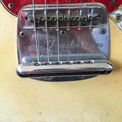 Fender Mustang Guitar with Rosewood Fretboard 1966 Olympic White image 8