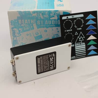 Death By Audio Micro Dream Lofi Delay Effects Pedal Black w/ box & papers image 2