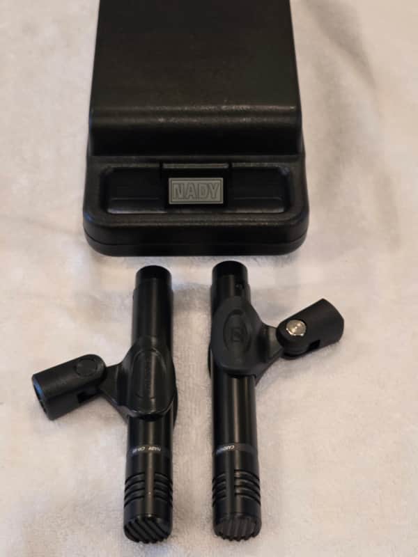 Nady CM-88 Small Diaphragm Cardioid Condenser Microphone Stereo Pair image 1