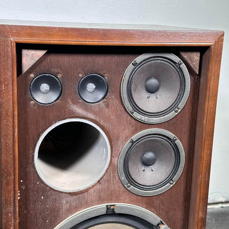 Vintage Pair of Sansui SP-200 3-Way Floor Speakers SP200 | Reverb